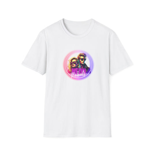 Retro Vibe Unisex Softstyle T-Shirt - Neon Rebel Design